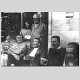 Fine anni '50 al bar Centrale - Uomini da sinistra: 
    Gallavotti (berto zucchi) - Virgilio Landi - 
    Balilla Nicoletti (fafin) - Giulio Vignali
